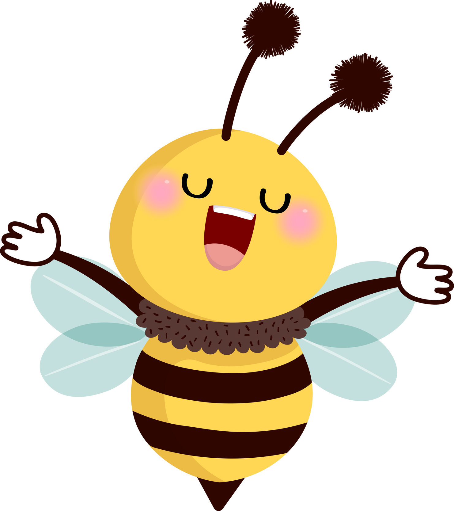 Singing Bee Illustration